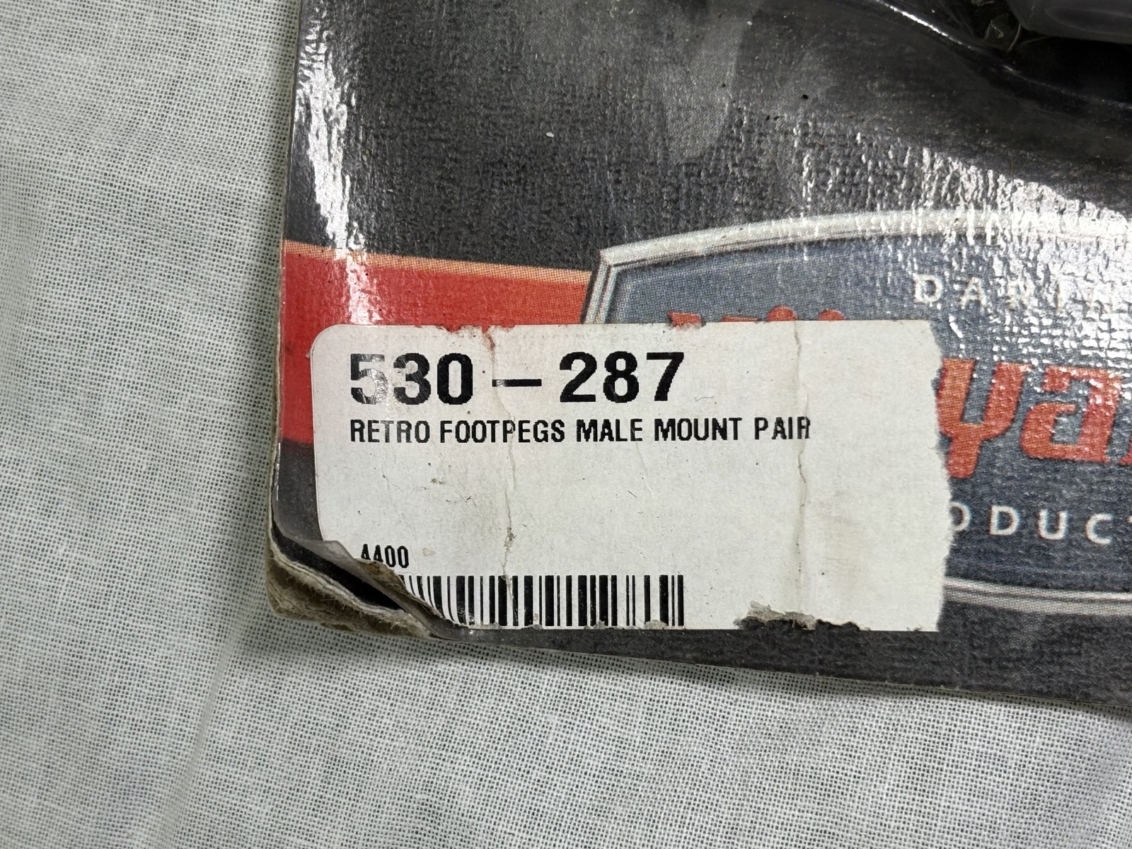 Retro Footpegs w/male mount 530-287