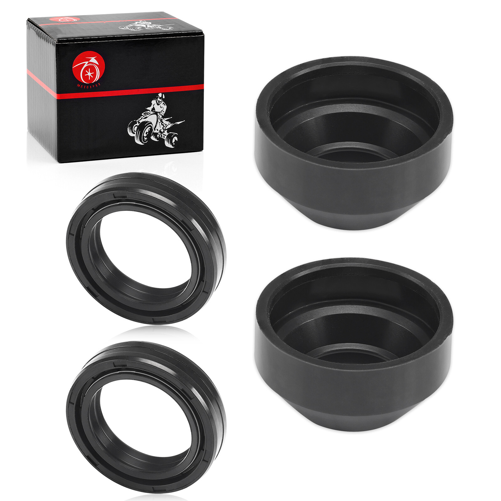 Fork Oil Seals & Dust Wiper Seals For Honda CM450 Hondamatic/Custom/E 1982-1983