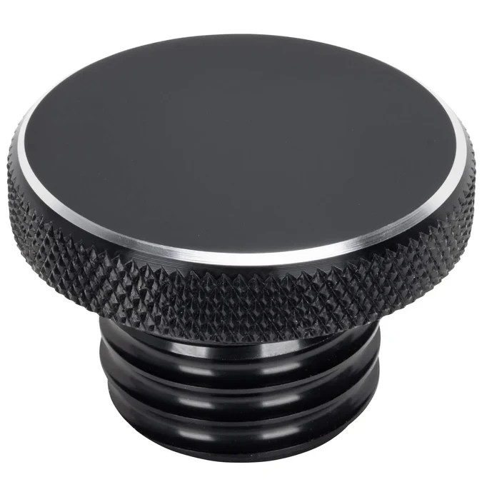 Black Motone Billet Gas Cap (Triumph)
