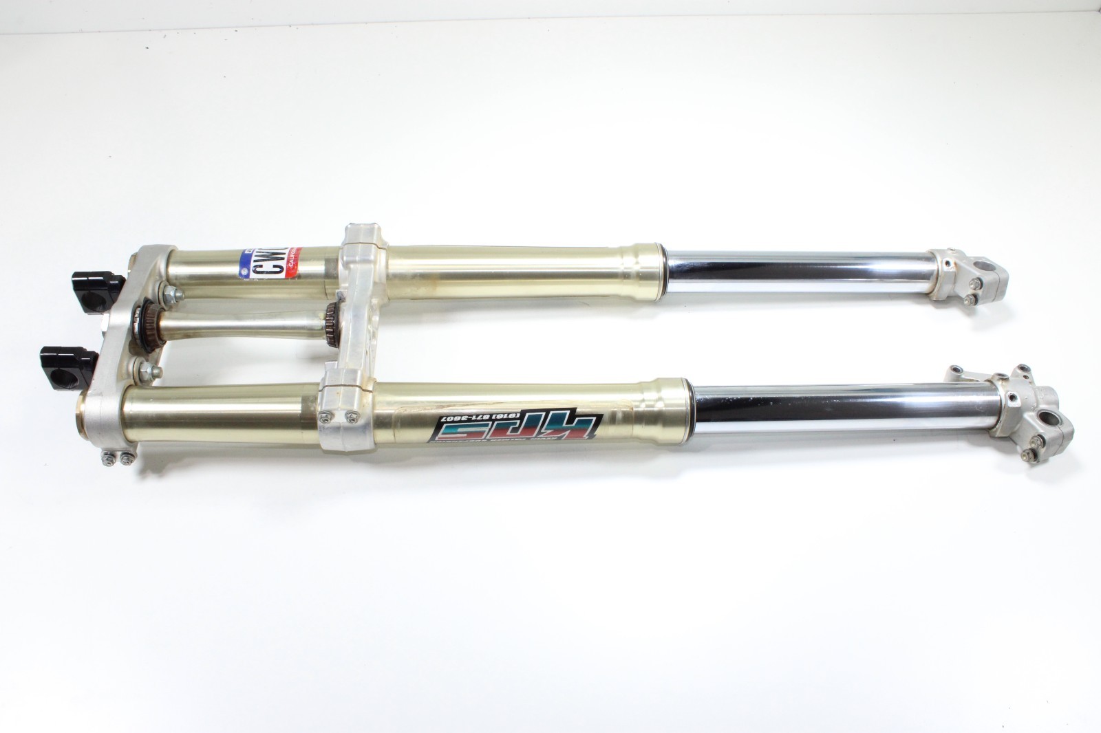 2009 CRF450R Forks OEM Showa Suspension Spring Fork Honda CRF 450 09-12 V11