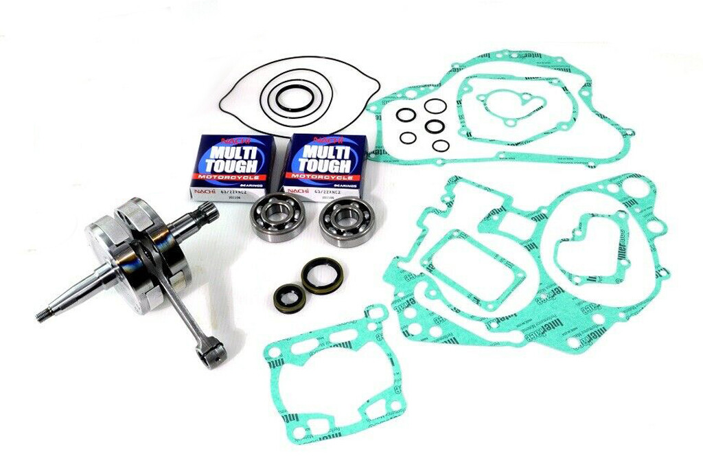 FOR SUZUKI RM 125 ENGINE REBUILD KIT, CRANKSHAFT, MAIN BEARING GASKETS 2001-2003