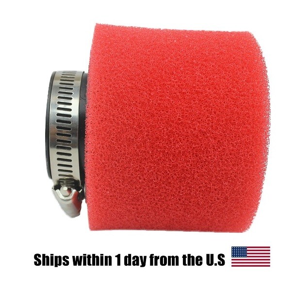 Foam High Flow 42mm Air Filter Scooter Moped ATV Dirt Bike Motorcycle Go Kart