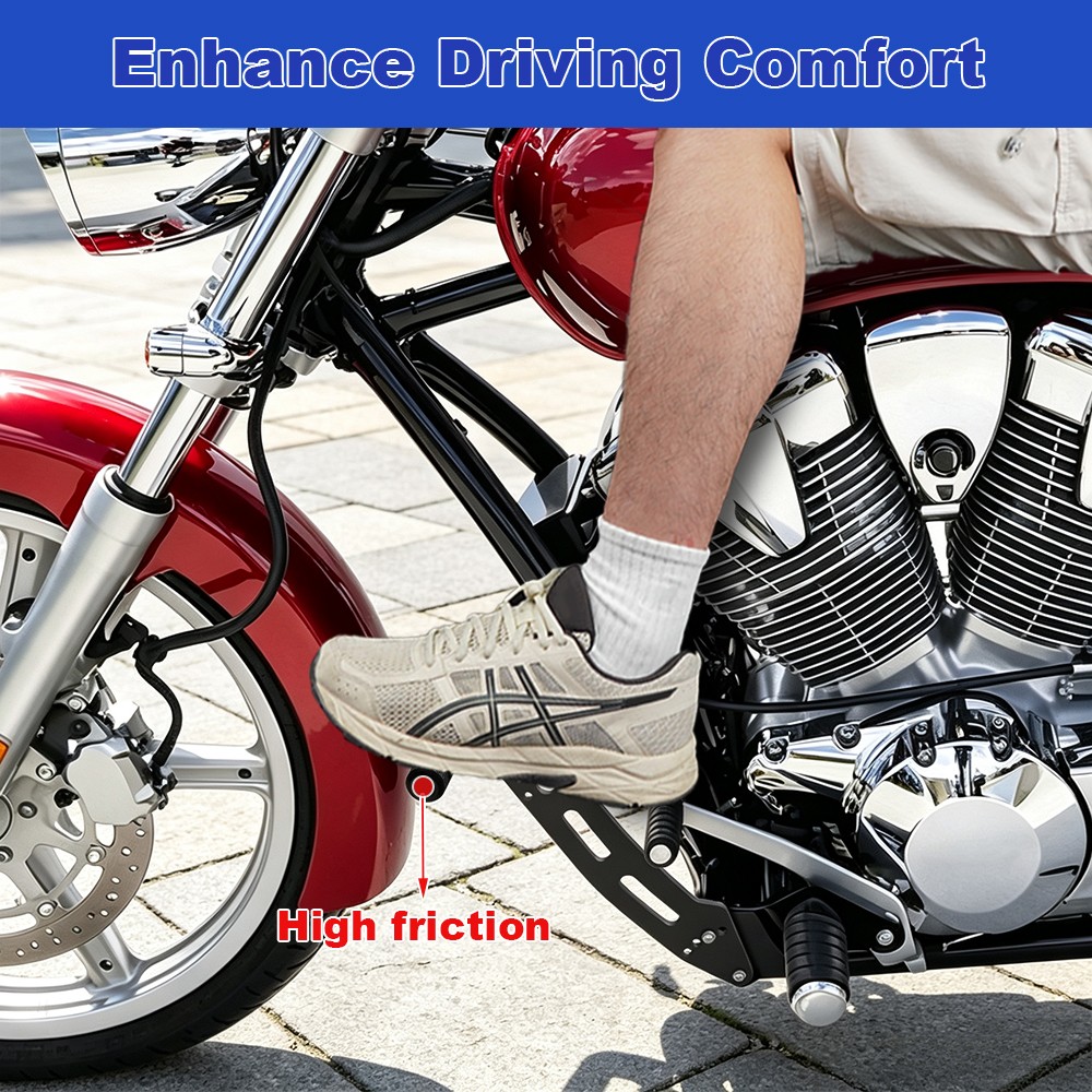 Fit For Honda VT1300CX Fury 2010-2024 Adjustable Rider Highway Footpeg Mount