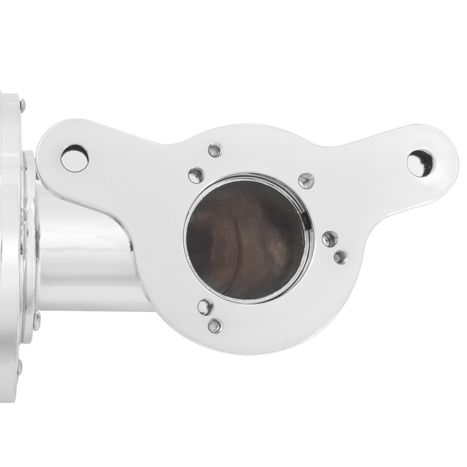 Chrome Grey Intake Cone Air Cleaner Filter Fit For Harley FXR 2000-17 FLH 00-07
