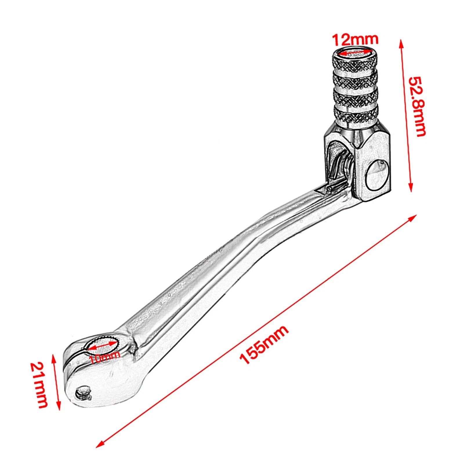 Extended Folding Gear Shifter Shift Lever For Honda XR CRF 50 70 100 Dirt Bike