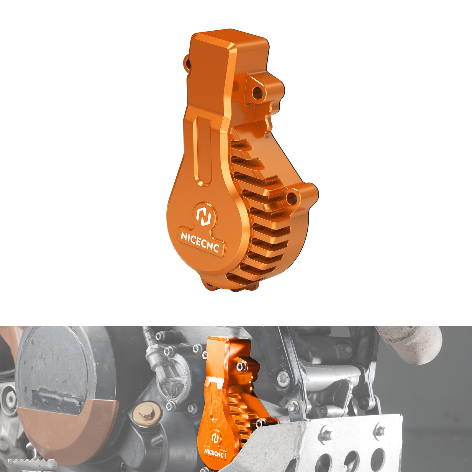 Engine Water Pump Cover Protector Guard for KTM 690 SMC R 2012–2025 690 Duke 13
