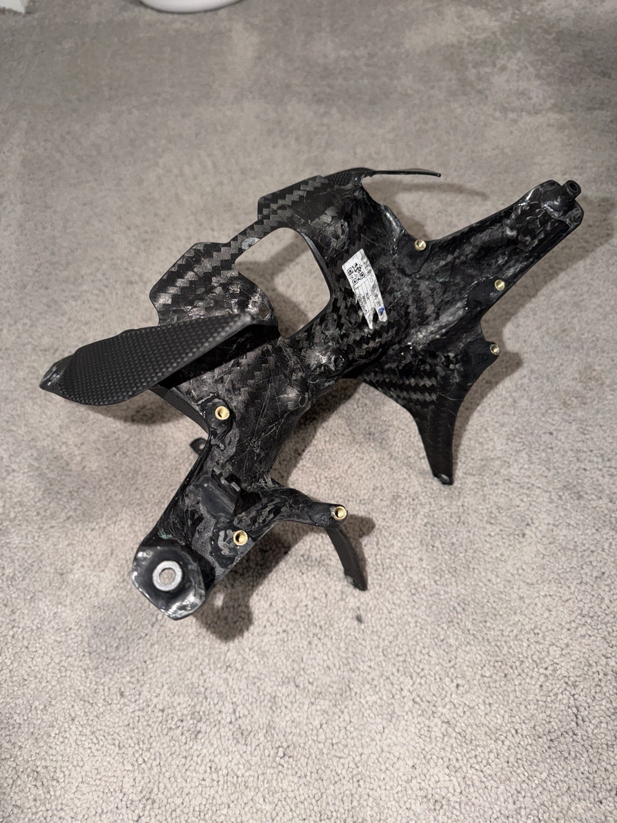 18-24 Ducati Panigale V4 ALL MODELS Carbon Fiber Front Fairing Stay Bracket