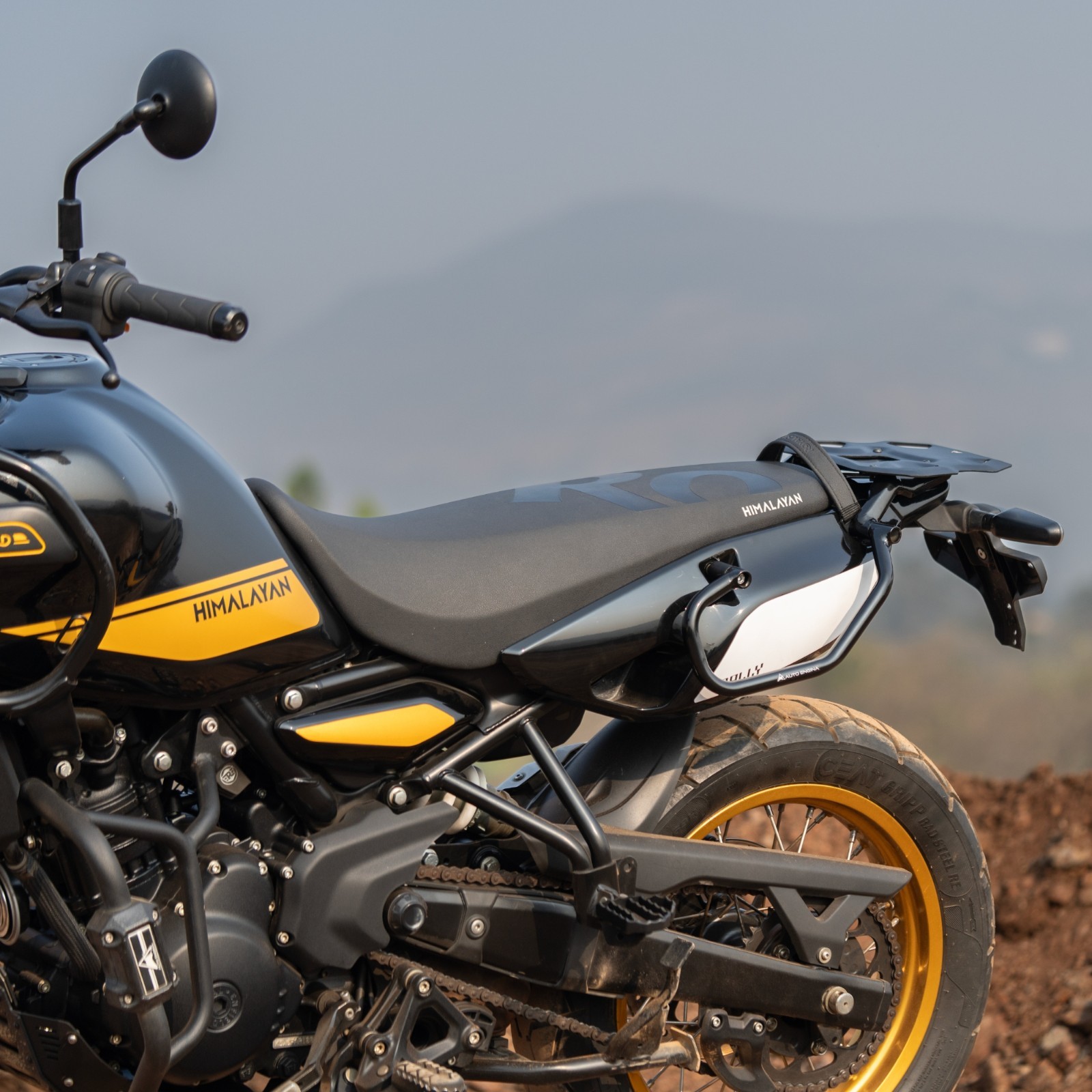 Rally Saddle Stay + Rally Top Rack for Royal Enfield Himalayan 450 | Auto Engina