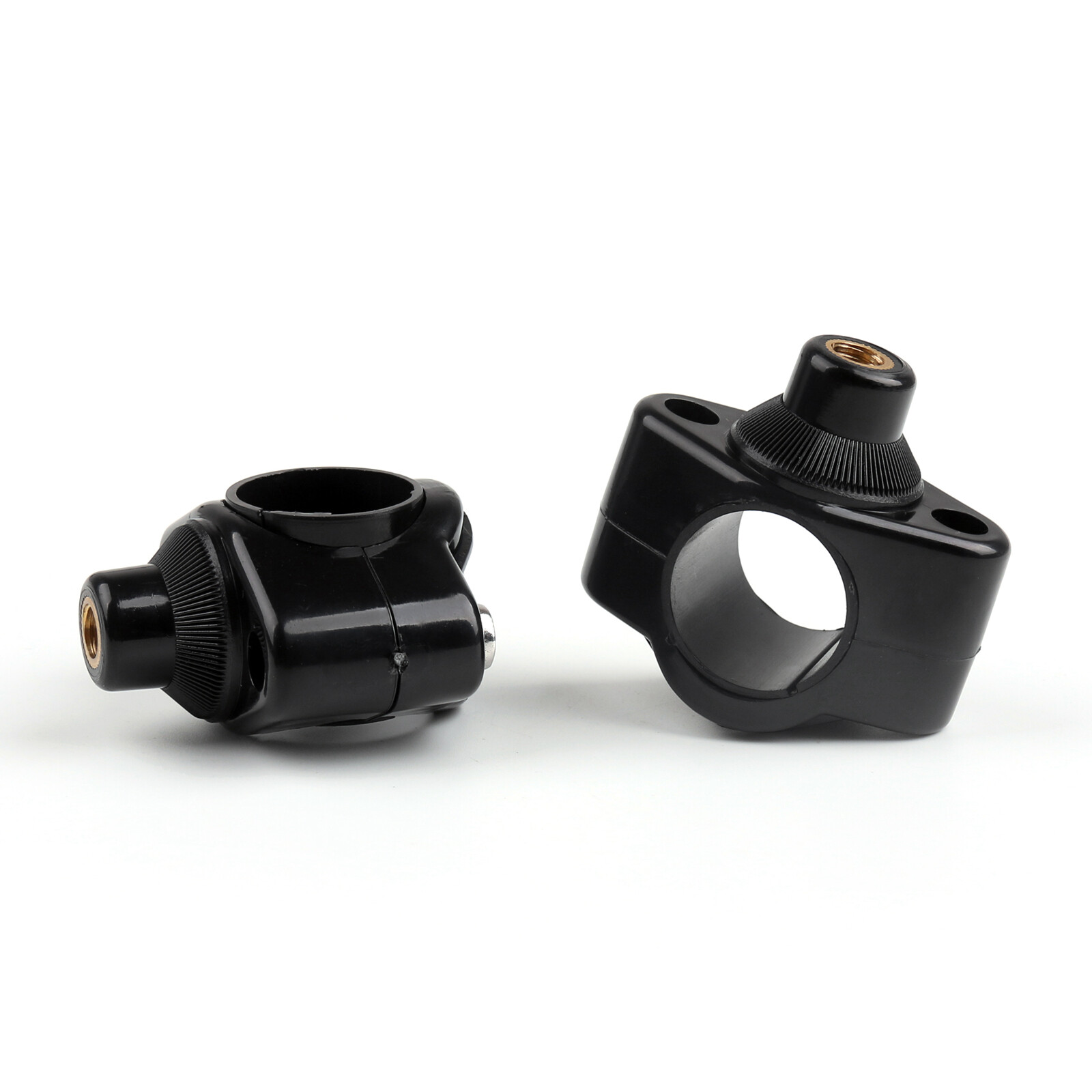 Windshield Mounting Hardware Quick 1″25mm&1 1/8″ 28mm Handlebar Clamps Set USA