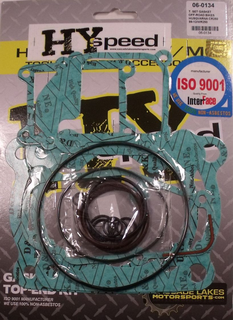 HYspeed Top End Head Gasket Kit Set Husqvarna CR250 99-12 WR250 99-14 WR300