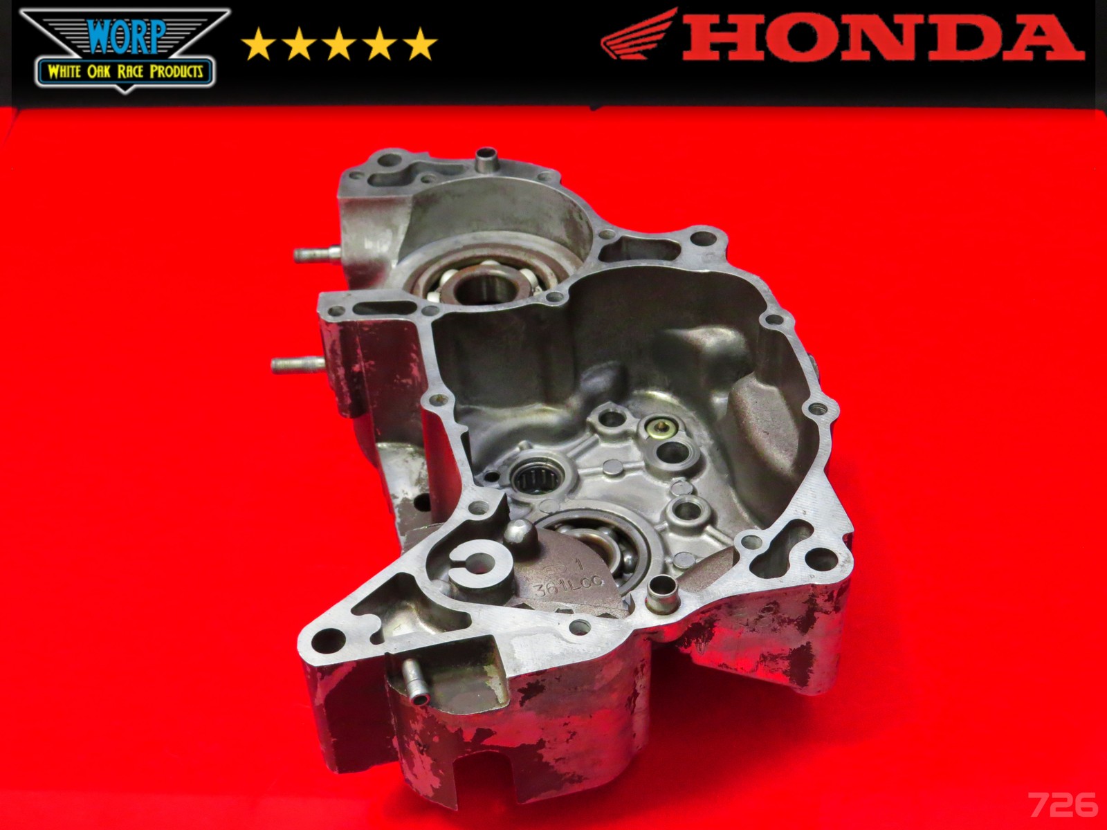 1974 HONDA MT125 ELSINORE MATCHED CRANKCASE CRANK CASE SET LEFT RIGHT OEM