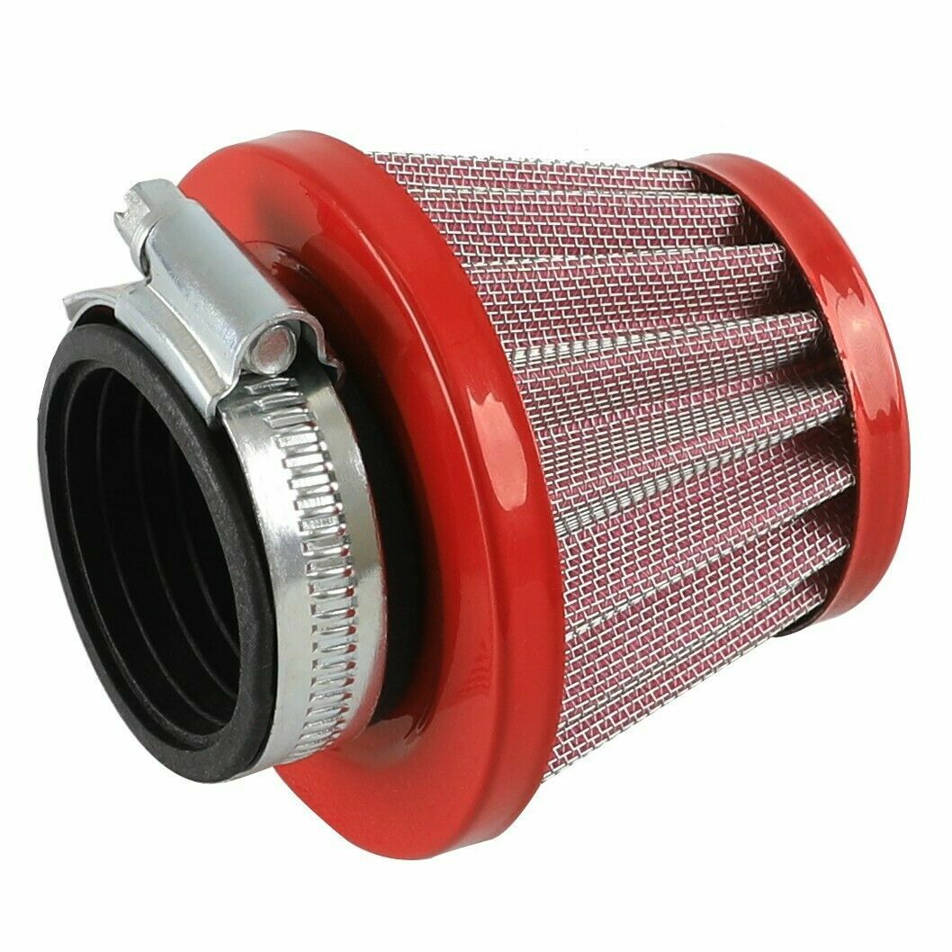 Motorcycle 38mm Air Filter Pod Cleaner 110 125cc Quad Pit Dirt Bike ATV Buggy