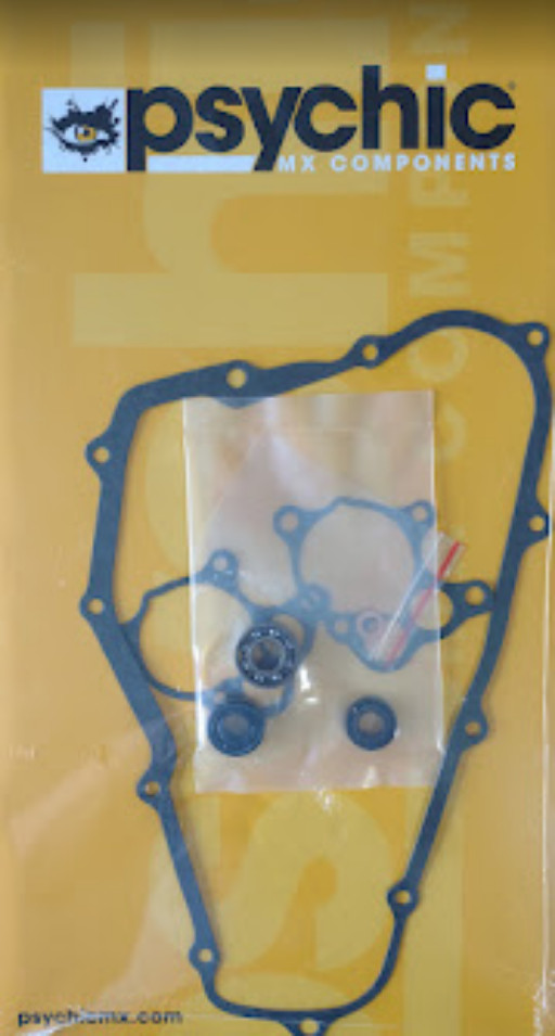 Psychic Complete Water Pump Repair Kit Bearings Gaskets Seals CR500R 1985-2001