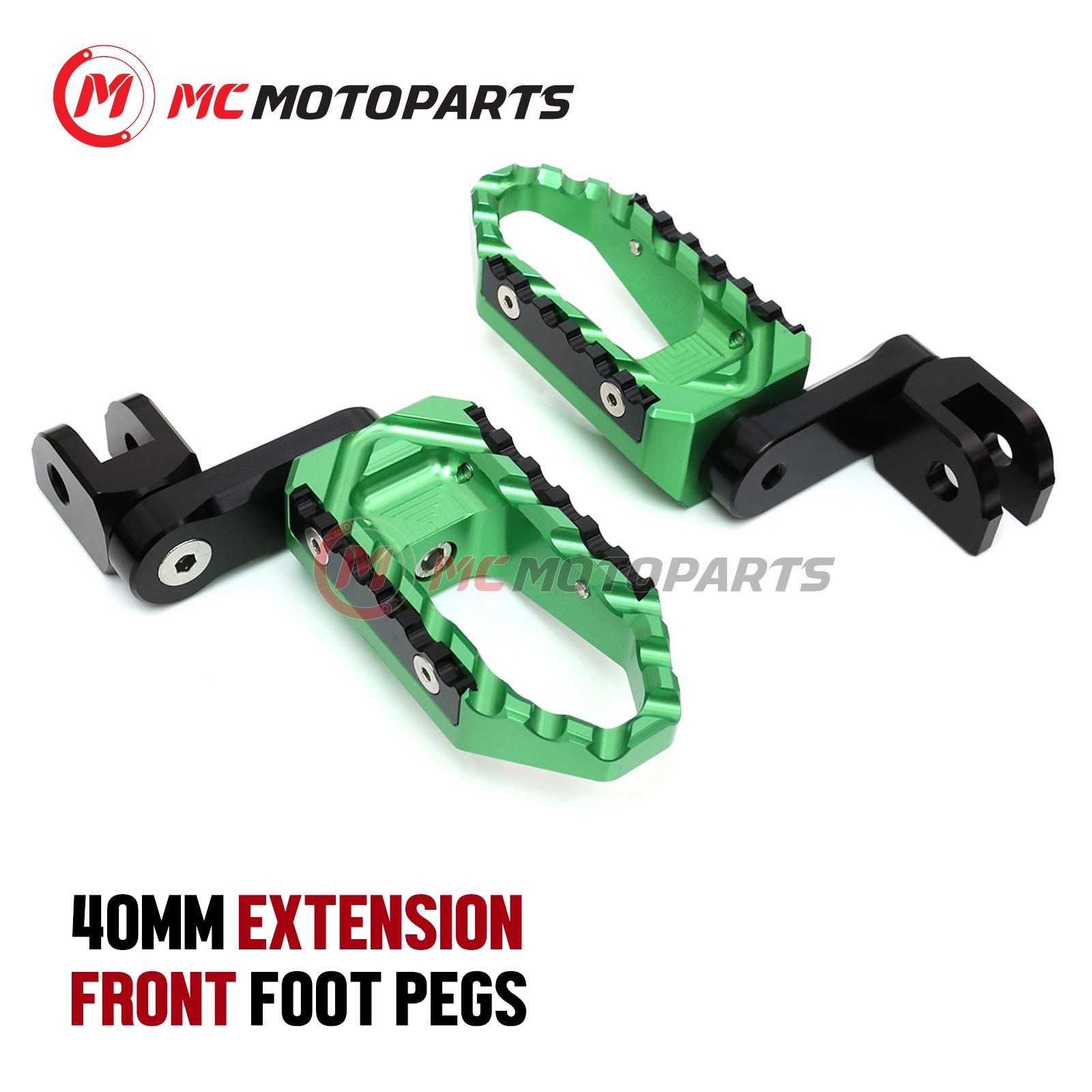 For BMW F800GS 2008-2016 1.5in Rider Front Wide Touring Foot Pegs