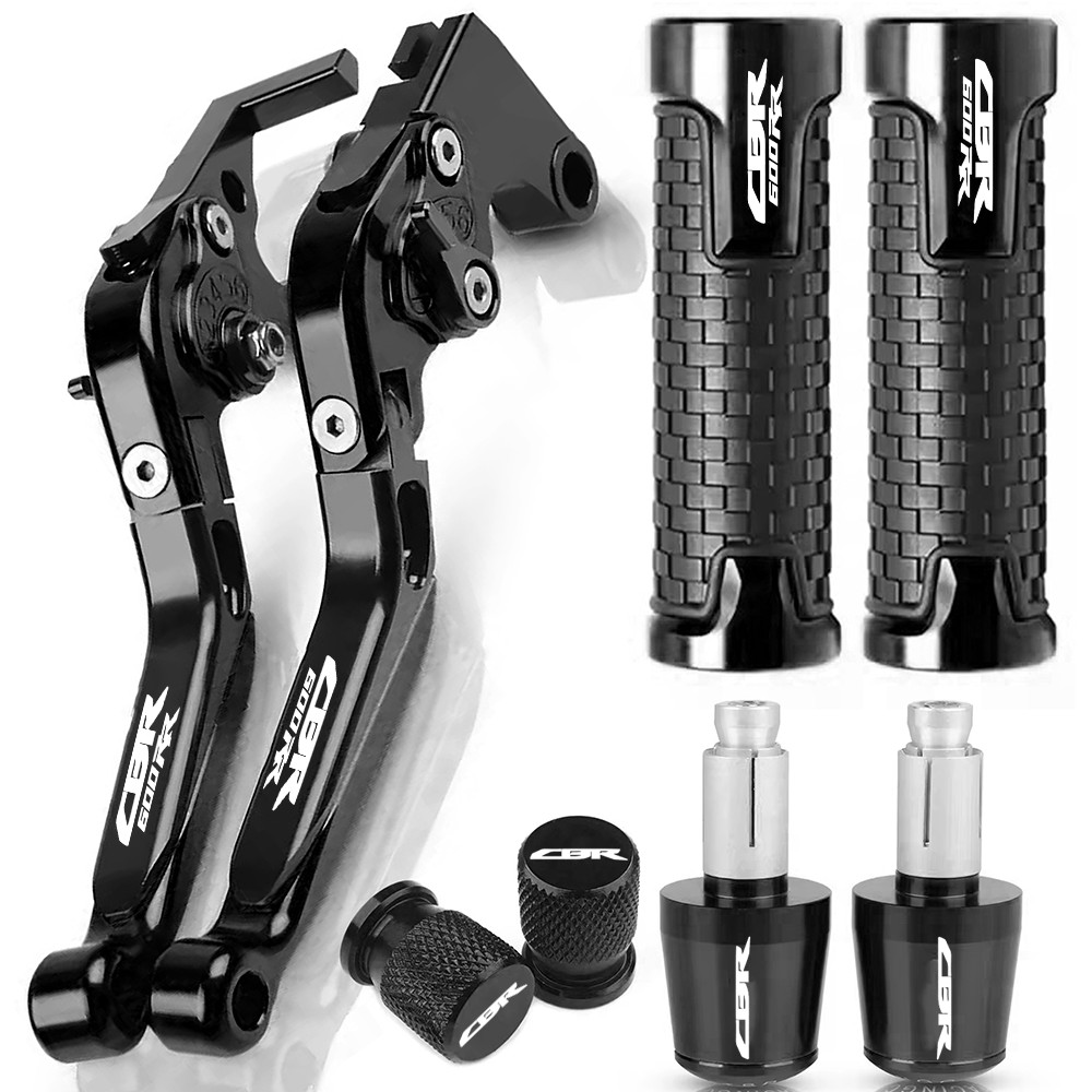 CNC Handle Grips Caps Brake Clutch Levers For HONDA CBR600RR CBR 600RR 2003-2025