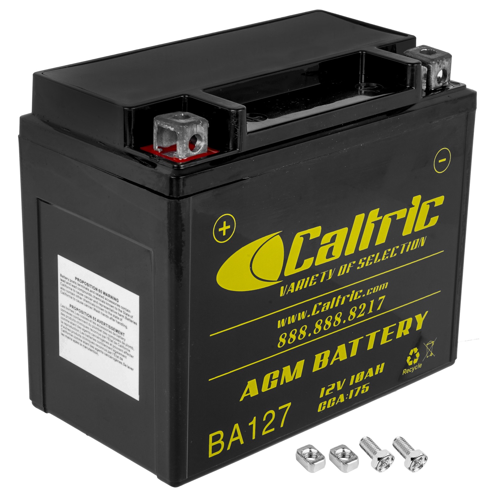 AGM Battery for Ducati Multistrada 1100 DS S 2007 / 12V 10Ah CCA 160 / YT12B-BS