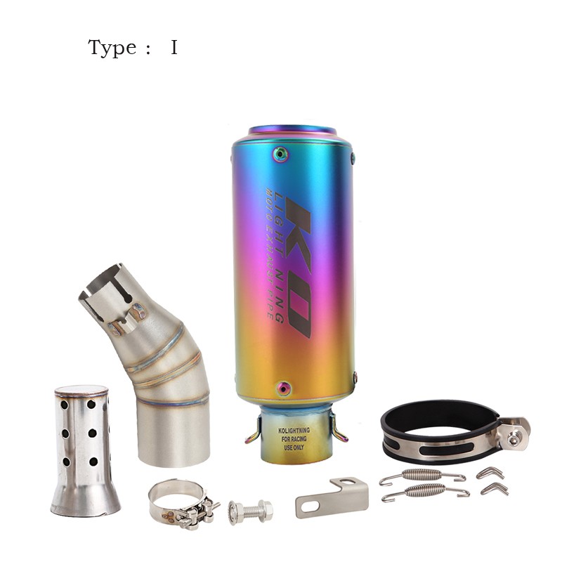 Slip For CF-Moto Papio 125 XO-1 XO-2 2023-2026 Exhaust Mid Pipe Muffler Silencer