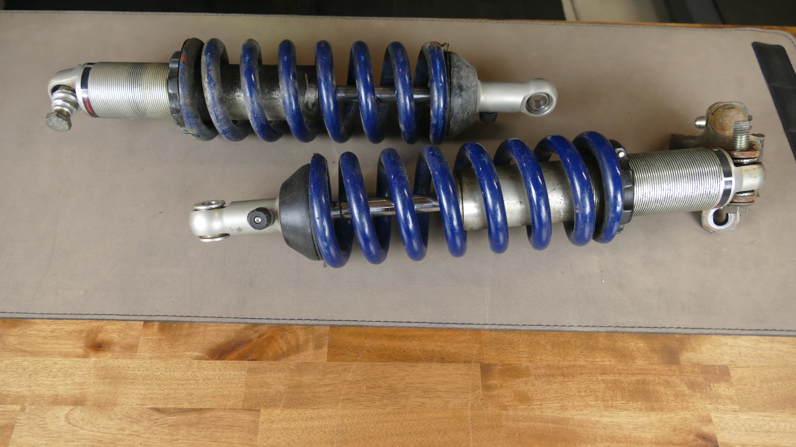 ride tech shocks off a Ford F150 Shelby