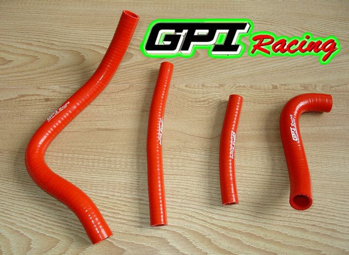GPI Racing Suzuki RM250 RM 250 1996- 2000 99 00 silicone radiator hose kit yello