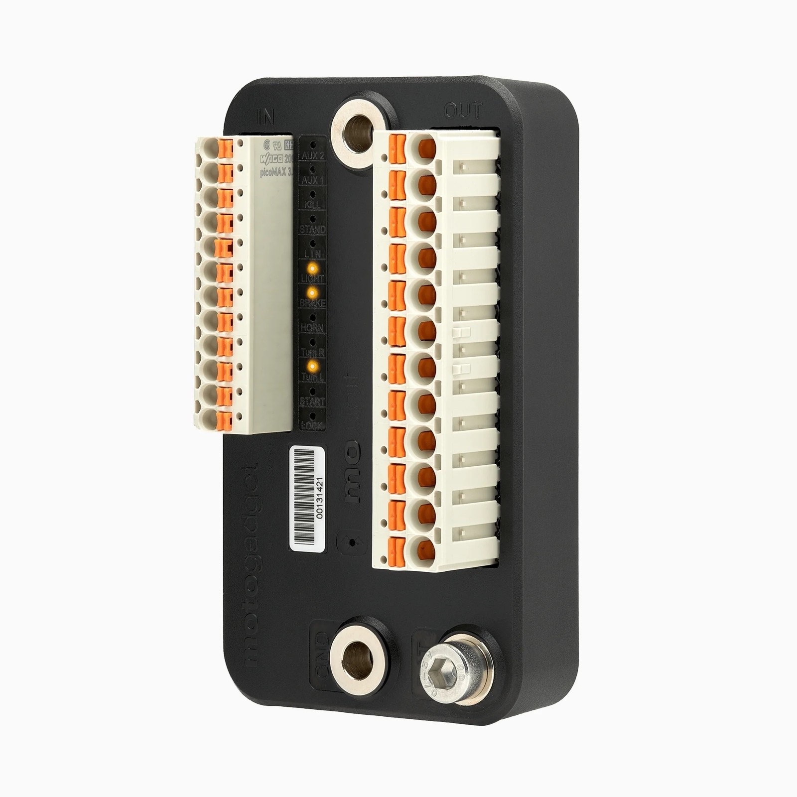motogadget mo.unit Blue, Digital Control Unit, Bluetooth Connects to Smartphone