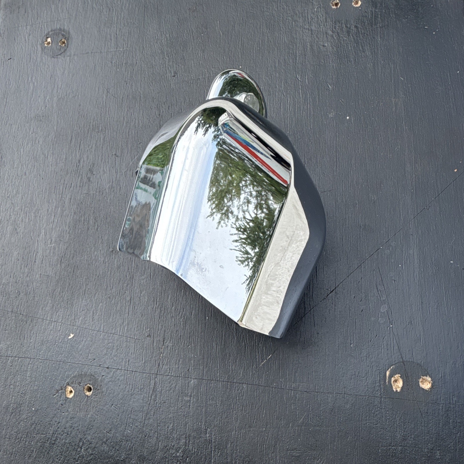 Harley-Davidson Chrome Steel Horn Cover OEM 1993-2018