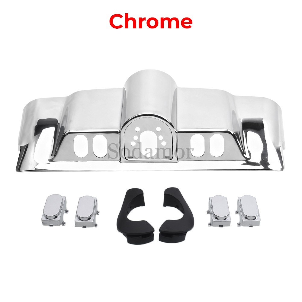For Harley Touring Street Electra Glide 96-13 Inner Fairing Cover Switch Cap Kit
