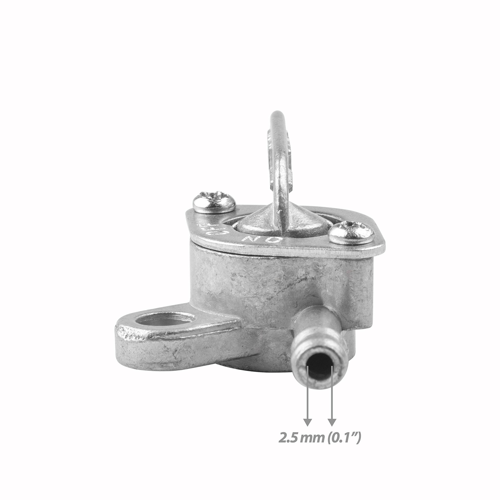 1PZ In-Line Gas Fuel Shut Off Petcock fits 6mm For Pressure Washer, Black