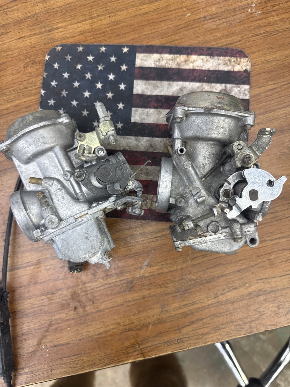 1986 Suzuki Intruder Vs700 Front&Rear Carburetor Assembly