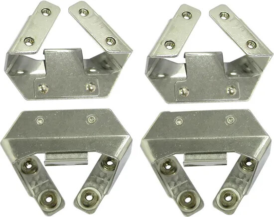Harddrive Saddlebag Bracket 4pc for Harley Street Glide CVO 10-12