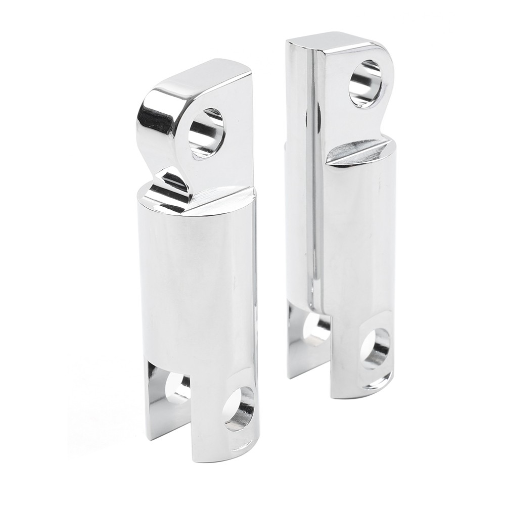 2pcs Male Mount Foot Peg Extensions For Harley Sportster Softail Dyna Touring