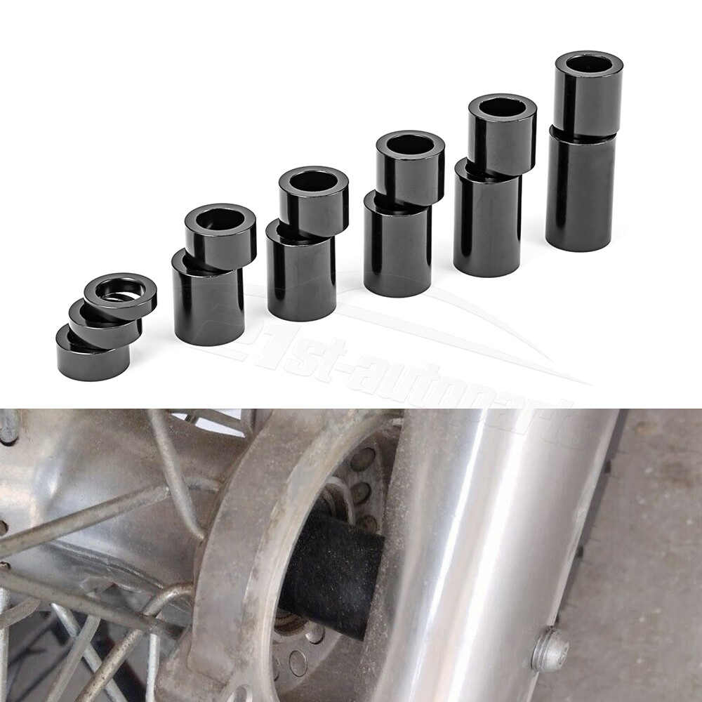 ID-3/4 OD-1-1/8″ Wheel Axle Spacer Kit for Harley – 13PCS – CNC Billet Aluminum