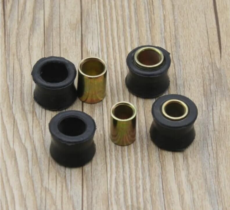 Motorcycle Rear Shock Absorber Rubber Bush Ring Bike Spare Part 14mm 4PCS