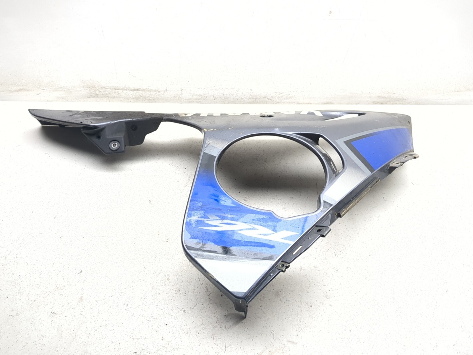06-08 Yamaha YZF-R6S Lower Left Side Fairing Cowl Body Cover Panel 5SL-28385-00