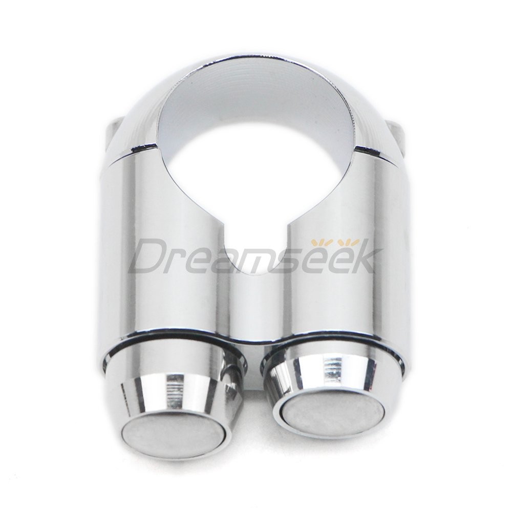 2-Button 25mm Handlebar Switch Control for Chopper Bobber Motorcycle Horn Button