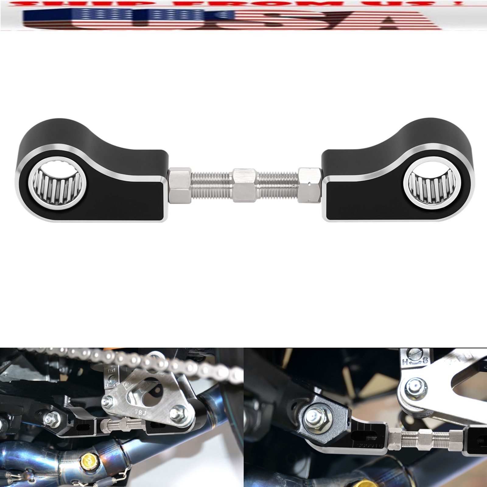 US CNC LOWERING LINK ADJUSTABLE For SUZUKI GSXR 750 1000 600 GSXS 1000/F DL1000