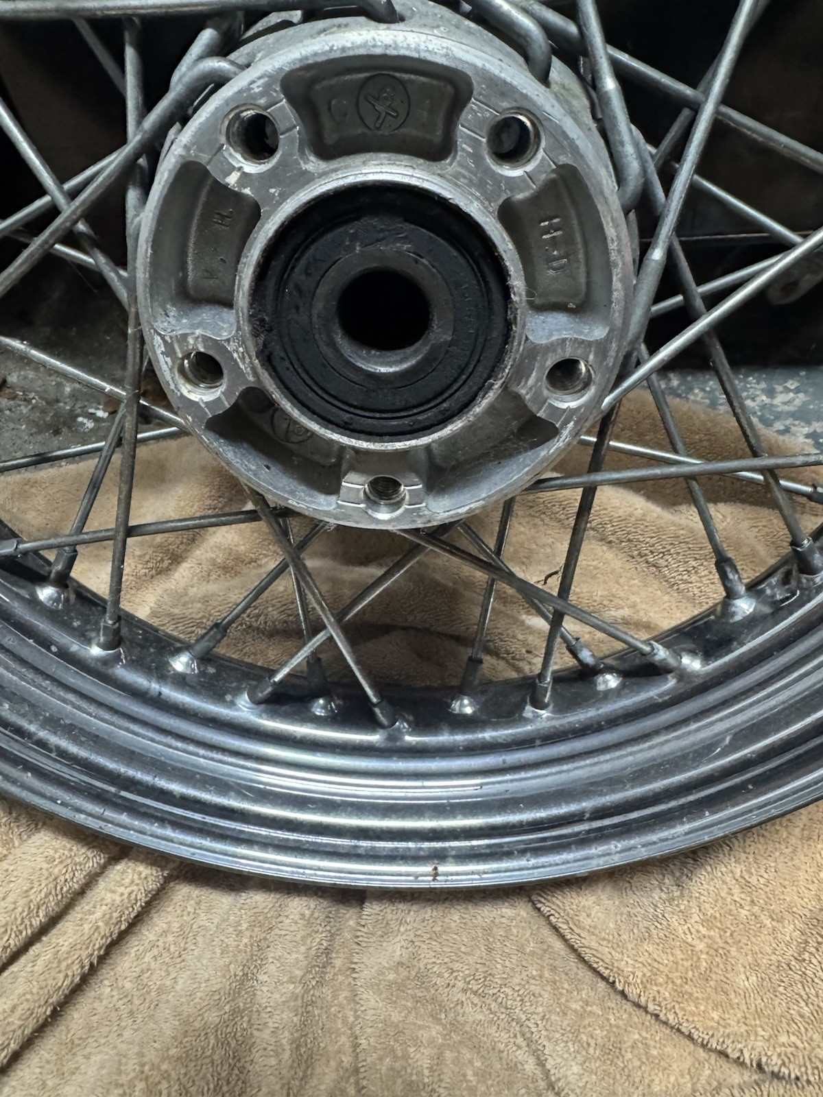 Harley Davidson Sportster 16” Wire spoke Wheel