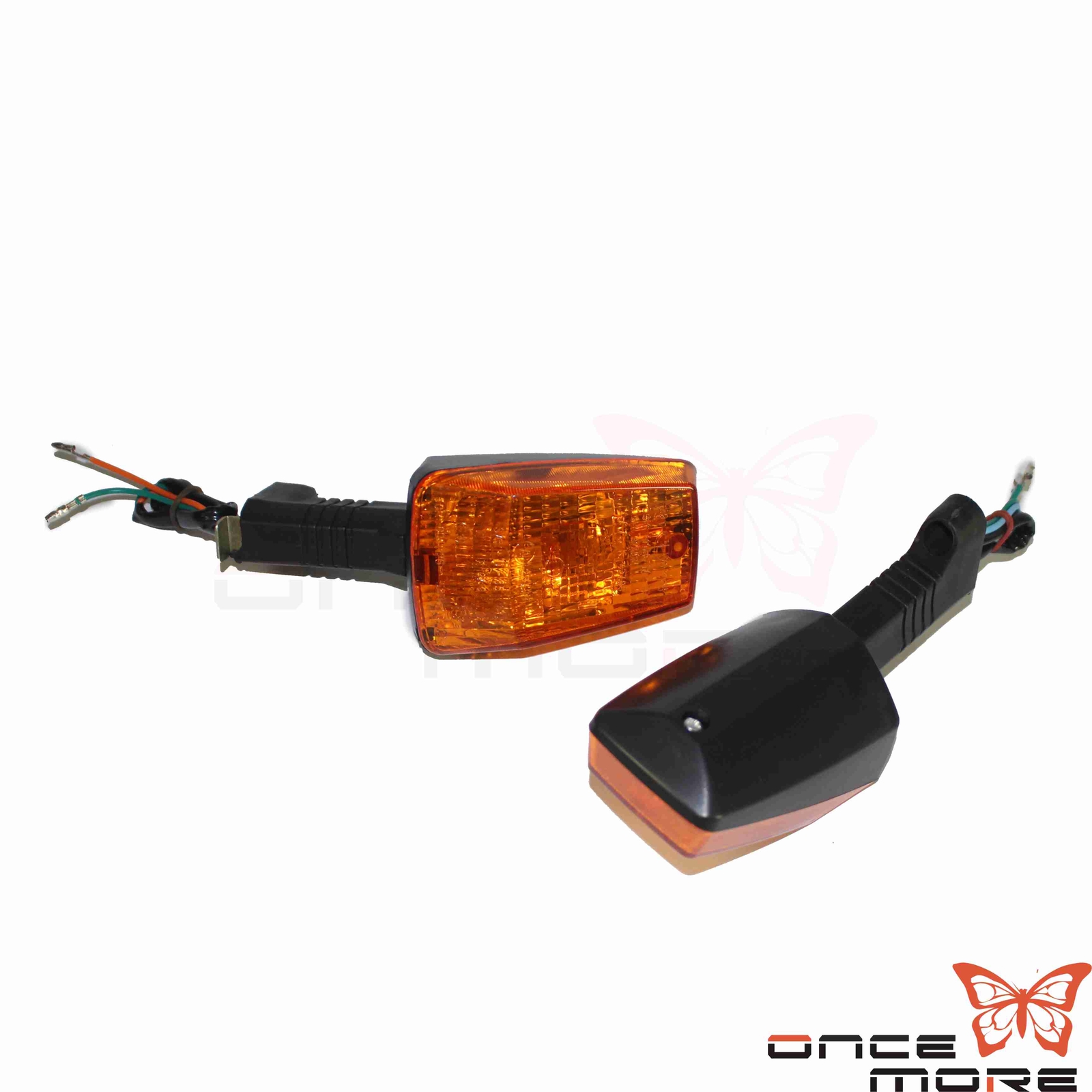 E-Mark DOT SAE Motorcycle Front Turn Signal Indicators Light Fit MZ ETZ 251 250
