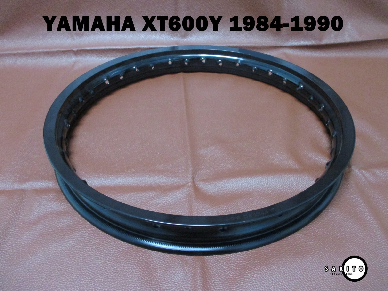 Fit Yamaha XT600Y 1984-1990 Aluminium Black Wheel Rim Size 17×2.50 **sa3366**