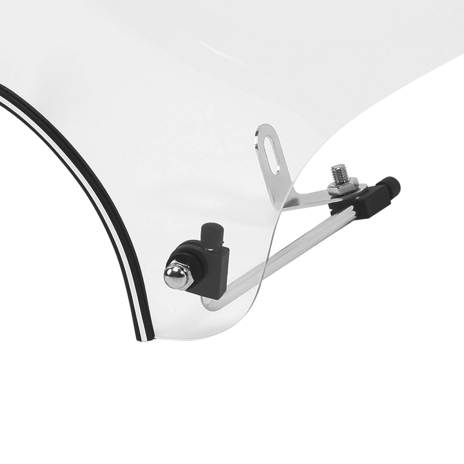 Motorcycle Windshield Windscreen Mounting Kit Universal Fit For Honda Cruiser