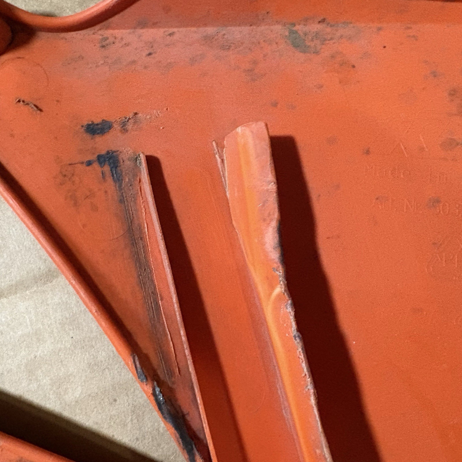 Radiator Shrouds KTM Orange shroud SX R=MADE IN ITALY L= AUSTRIA