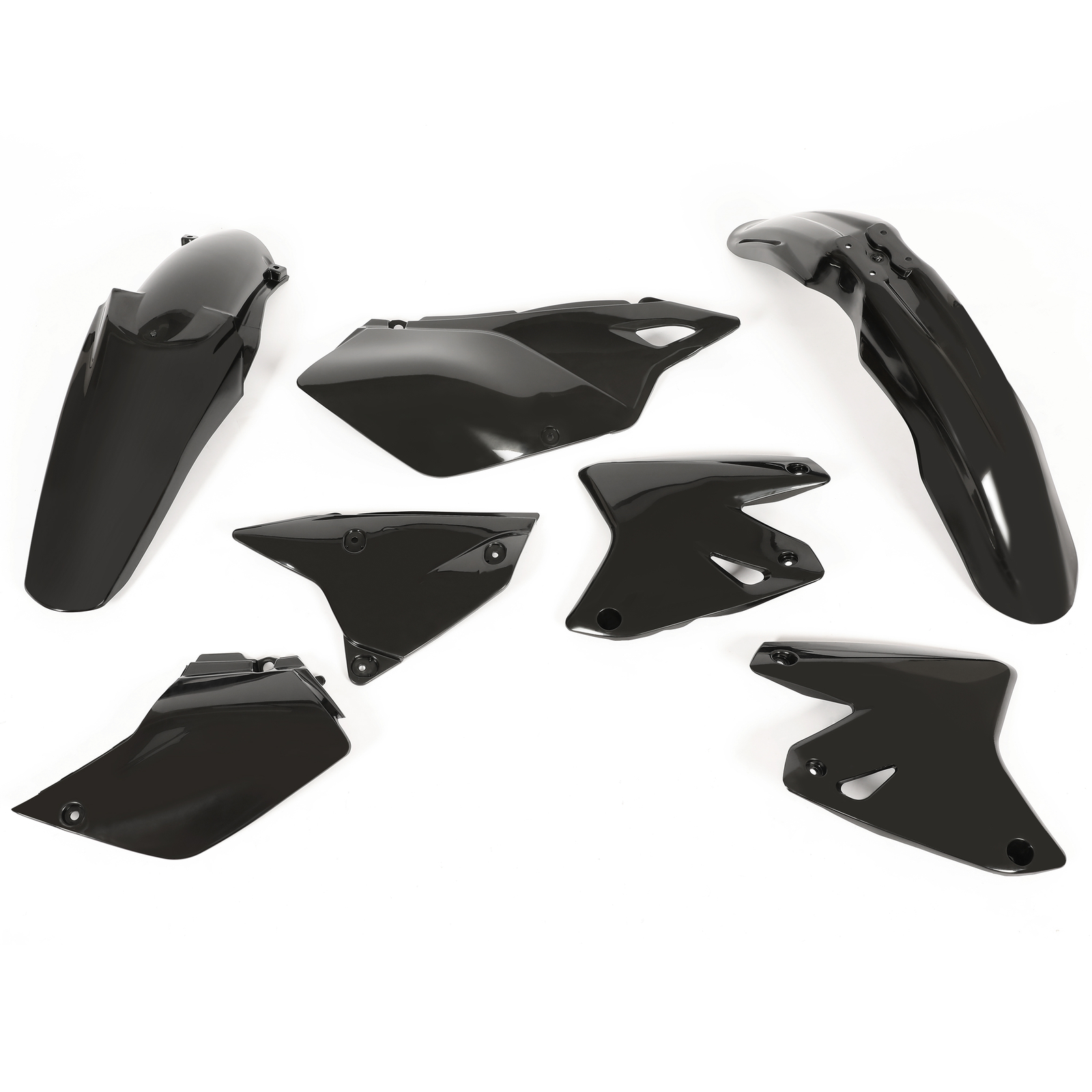 For Suzuki DRZ 400 E ES Black Complete Plastic Kit #2041080001