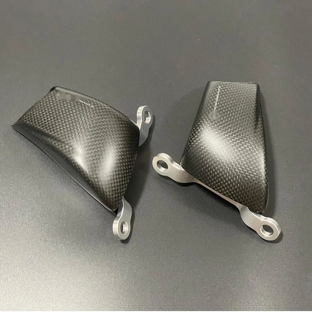 Gloss carbon fiber Air Brake Duct For Ducati Panigale 1199 1299 899 959 V4 S R