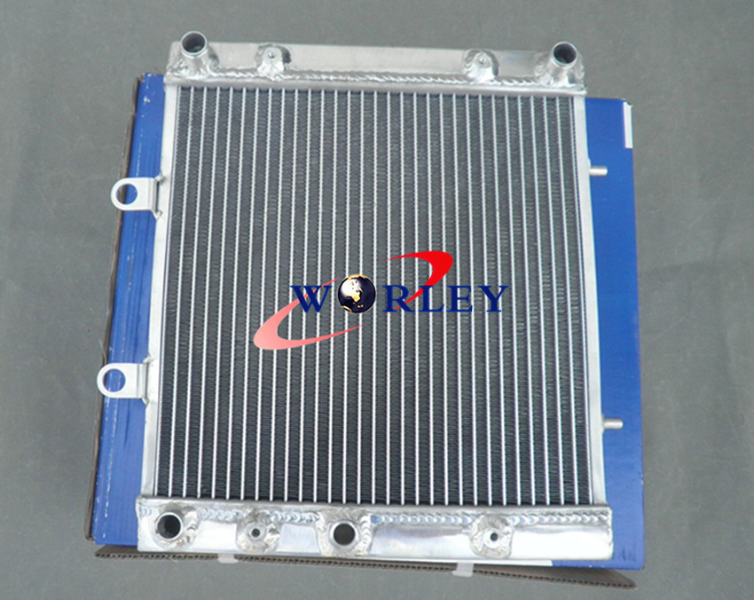 For Polaris Sportsman 400 HO/500 HO Year 2009-2013 10 11 2012 Alu Radiator + FAN