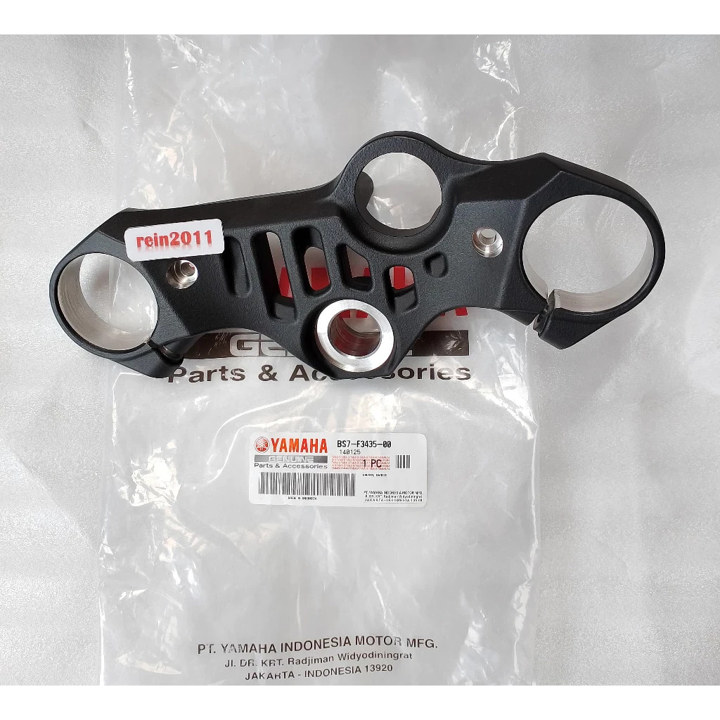 Steering Crown Handle BS7-F3435-00 Genuine Part Fits For Yamaha YZF R3 2019-2024