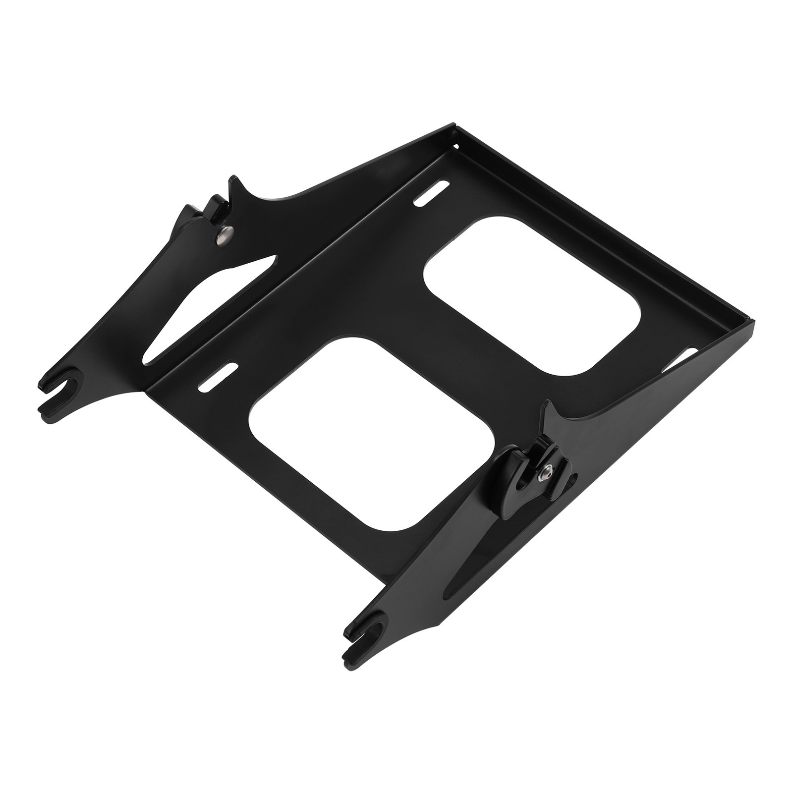 Chopped Trunk Pad Mount Fit For Harley Touring 14-26 25 Billiard Red/Vivid Black