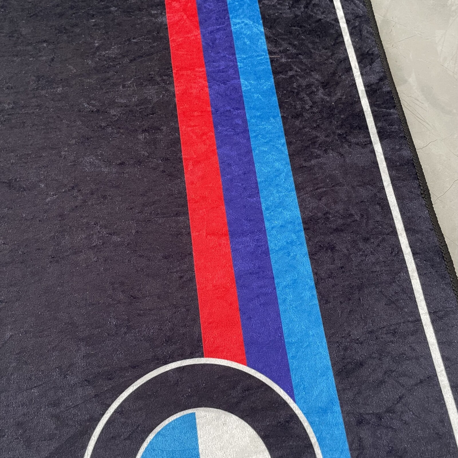 For BMW Motorcycle Workshop Showroom Mat Garage Home Floor Carpet Mat 220*80CM
