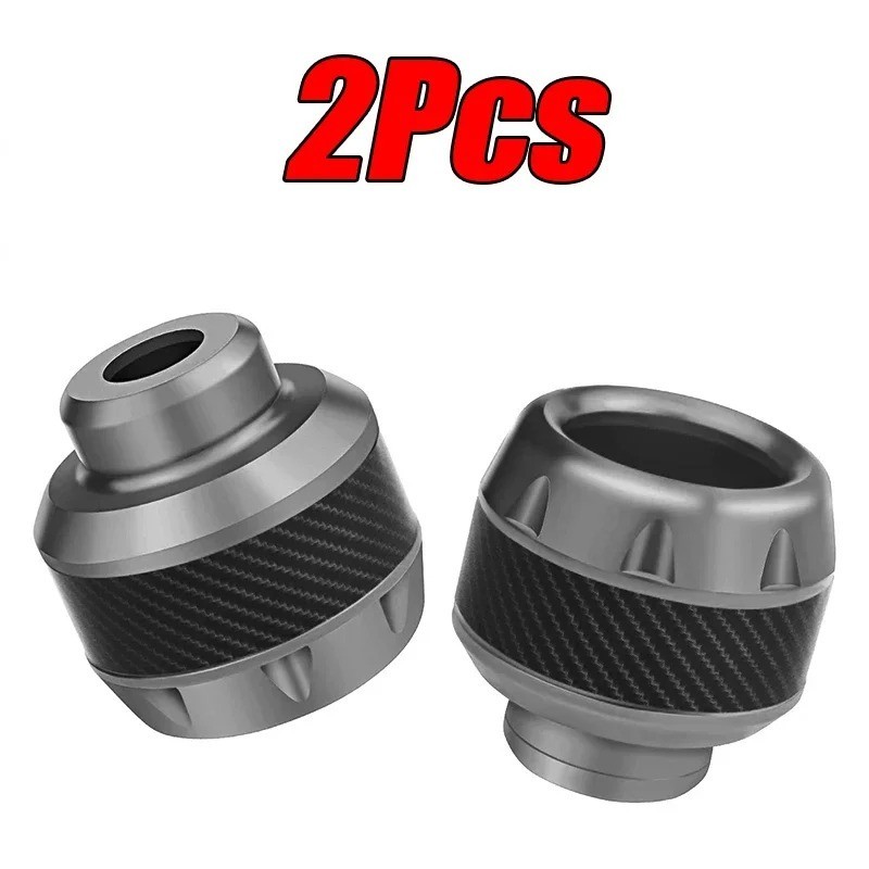 2x Motorcycle Front Fork Frame Sliders Crash Protection Engine Collision