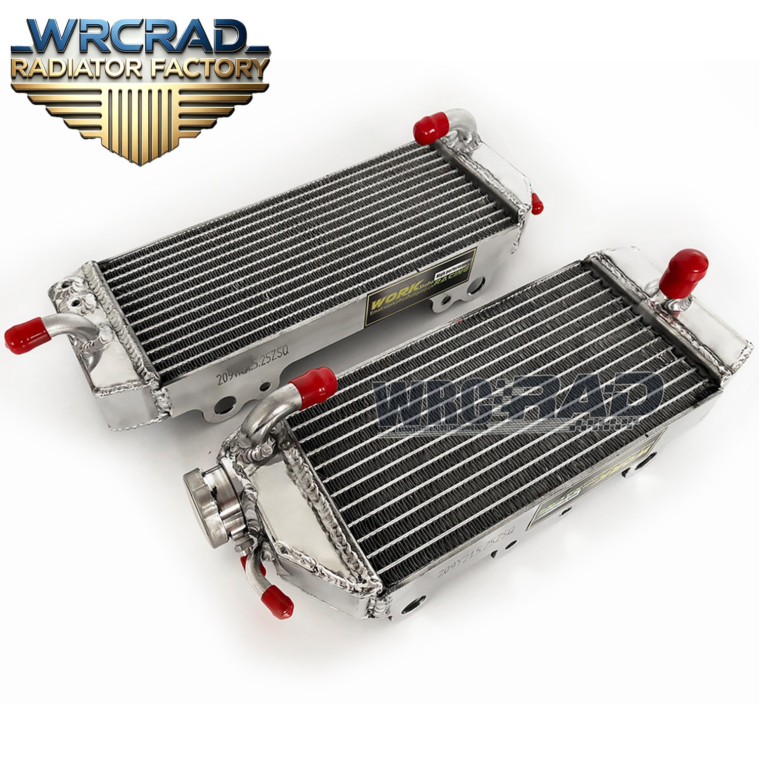 Full Aluminum Radiator for Kawasaki KXF 250 KX250F 2011-2016 2015 2014 2013 2012