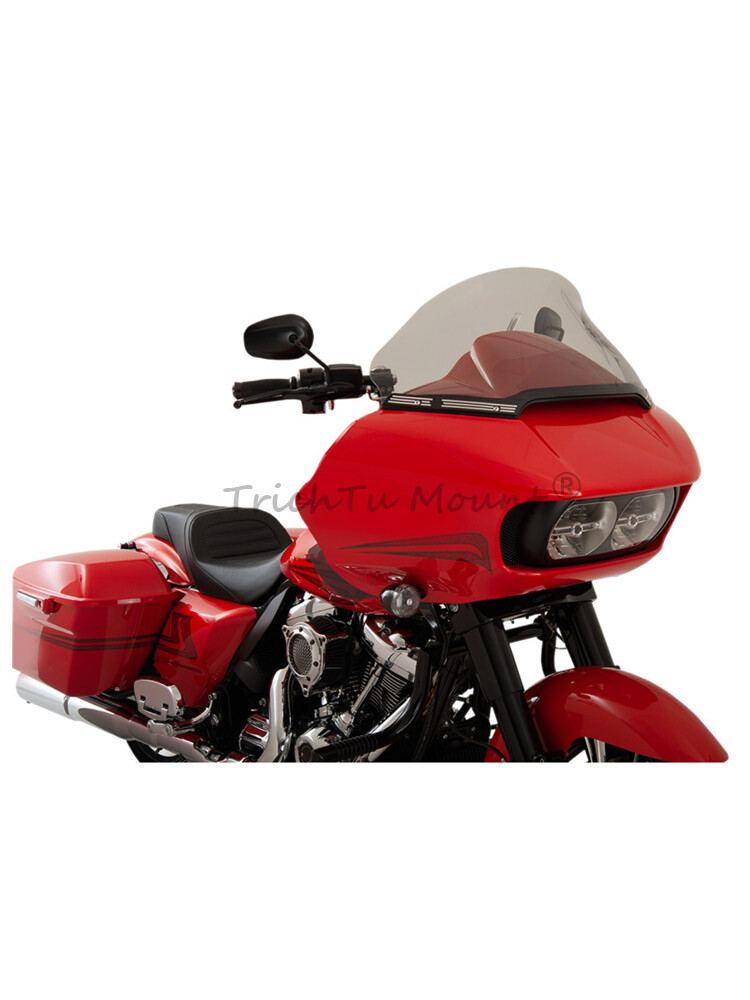 13” Wave Windshield Windscreen For Harley Road Glide FLTR FLTRX 2015 2016-2023
