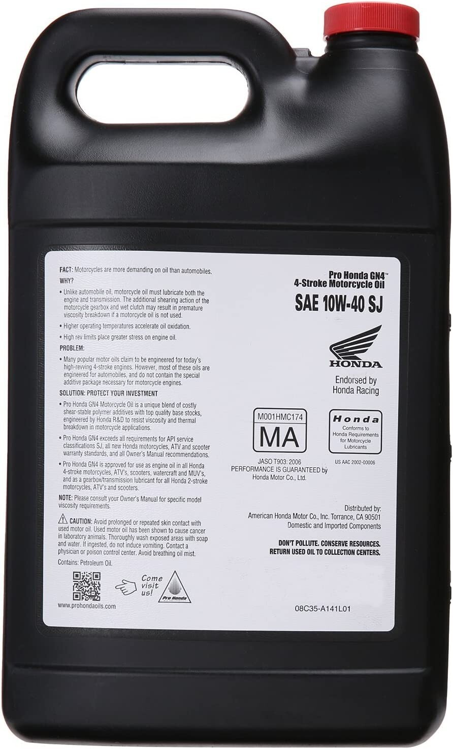 Genuine Honda Goldwing GL1800 Oil Change Kit 01-18